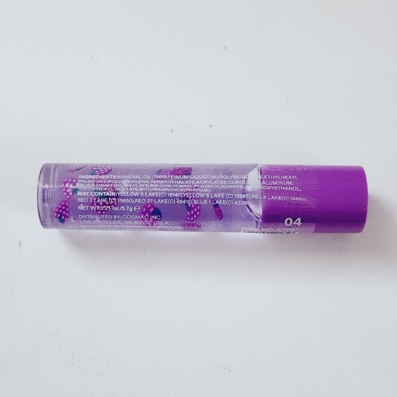 🍭7/$15 Romantic Beauty Fruity Lip Oil Grape - Picture 4 of 6